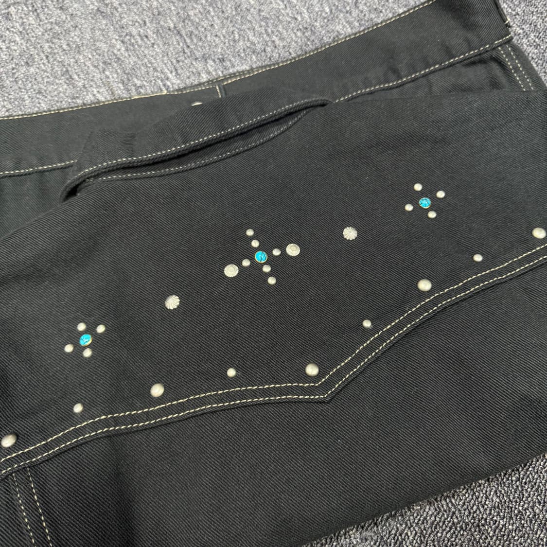 아캄 웨스턴 스터드 데님 자켓 상품이미지9