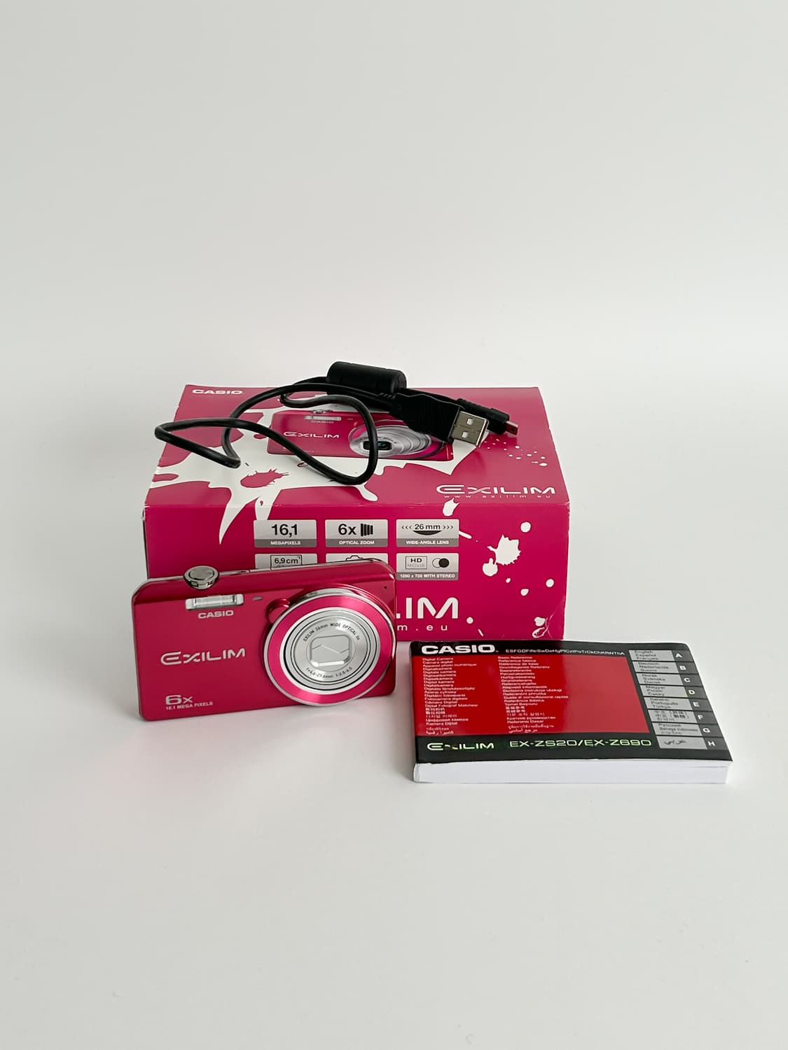 초보자추천!) 카시오 엑슬림 zs20 Exilim 빈티지 디카 상품이미지2