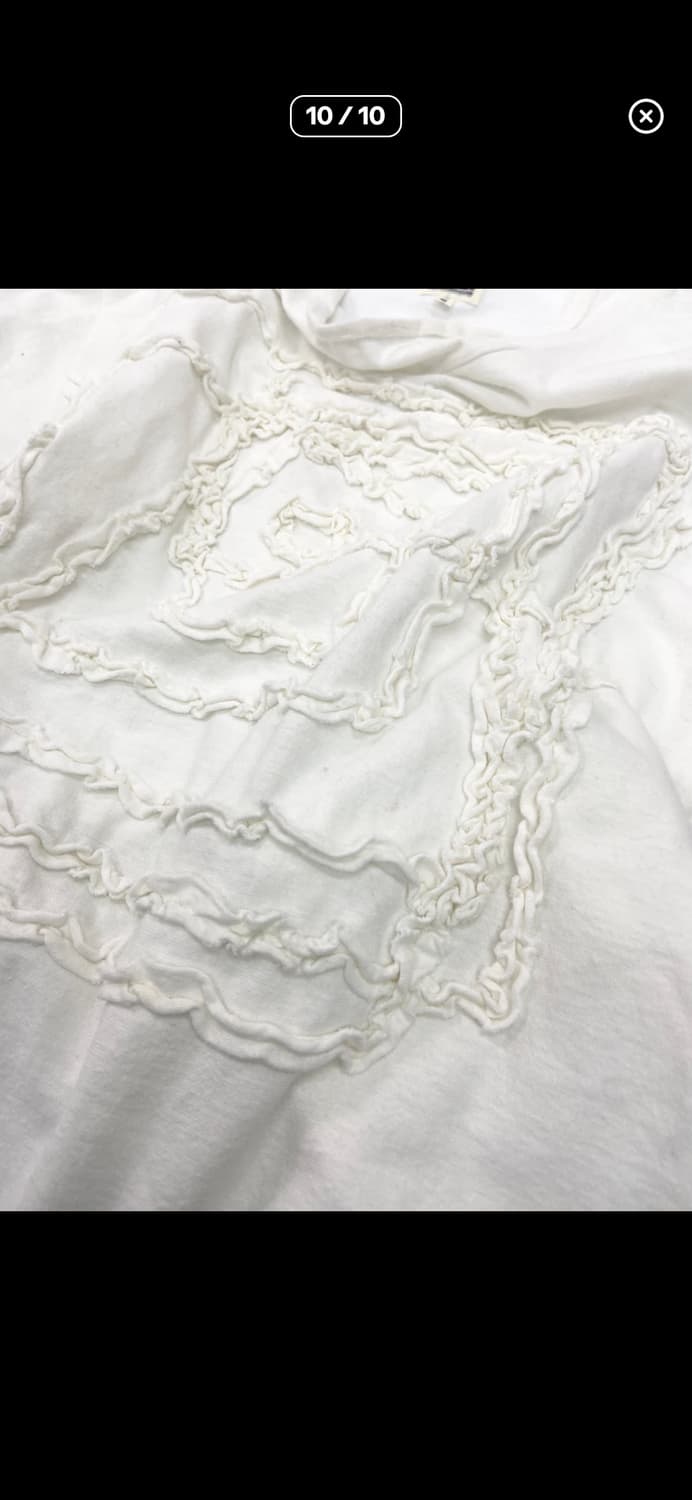 Issey miyake HAI ruffle detail tee 상품이미지8