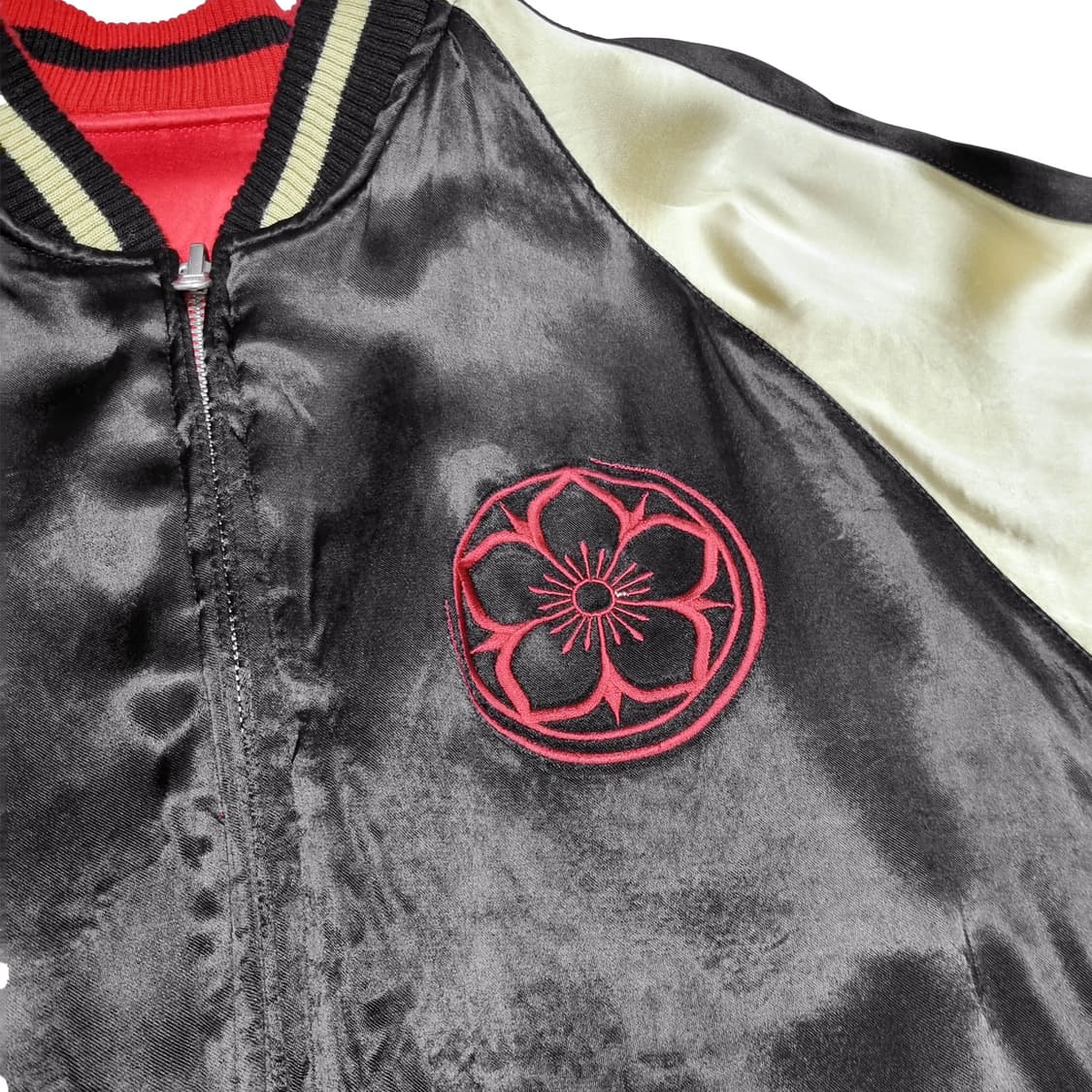 백화요란 | 육장생 양면 스카쟌 | 레드, 아이보리 | XL 상품이미지9