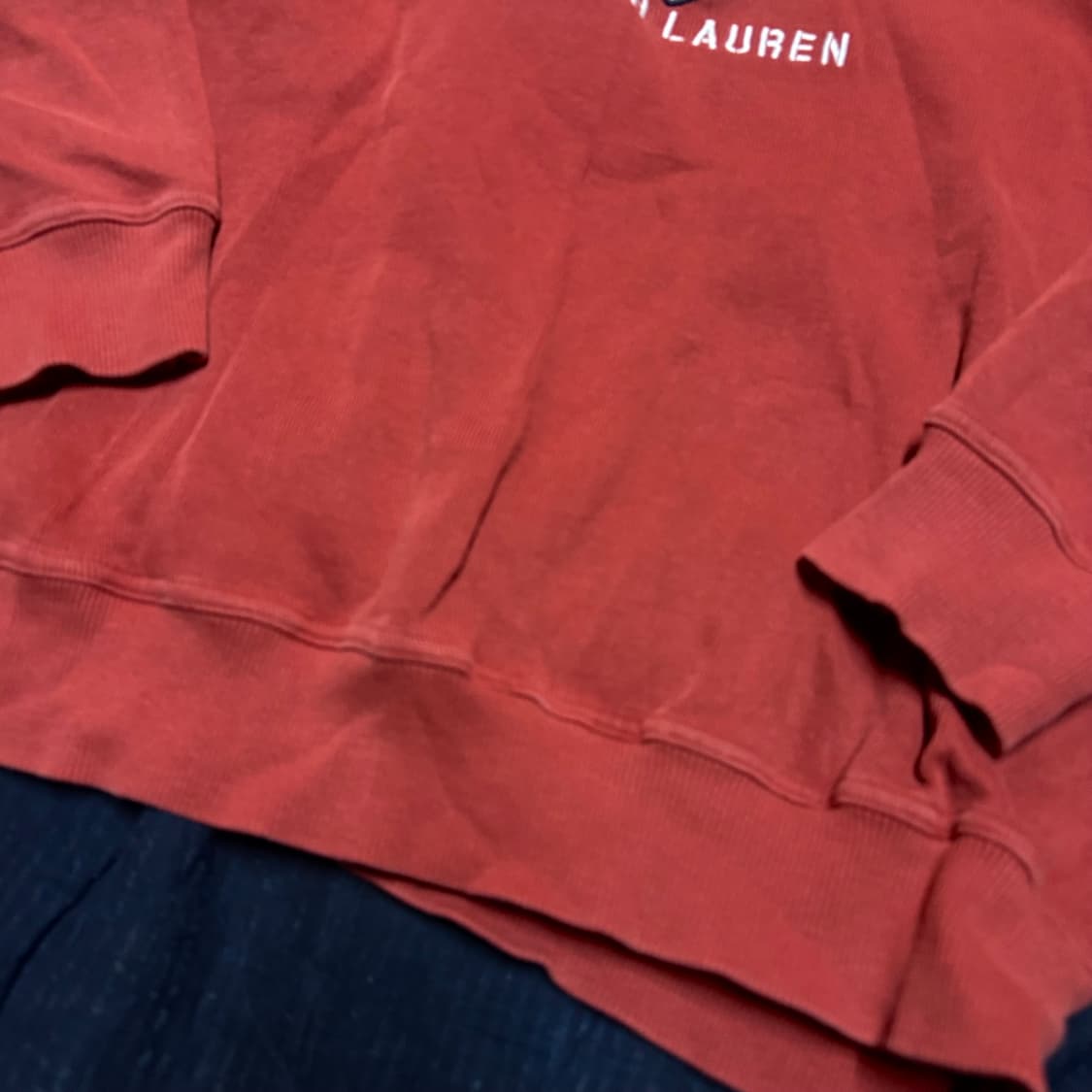챕스 랄프로렌 자수 스웻셔츠 L 상품이미지3