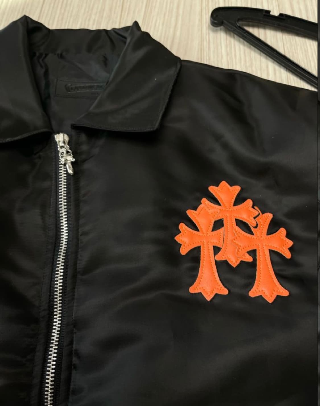 크롬하츠 트리플로고 나일론 푸퍼 자켓 XL 상품이미지8