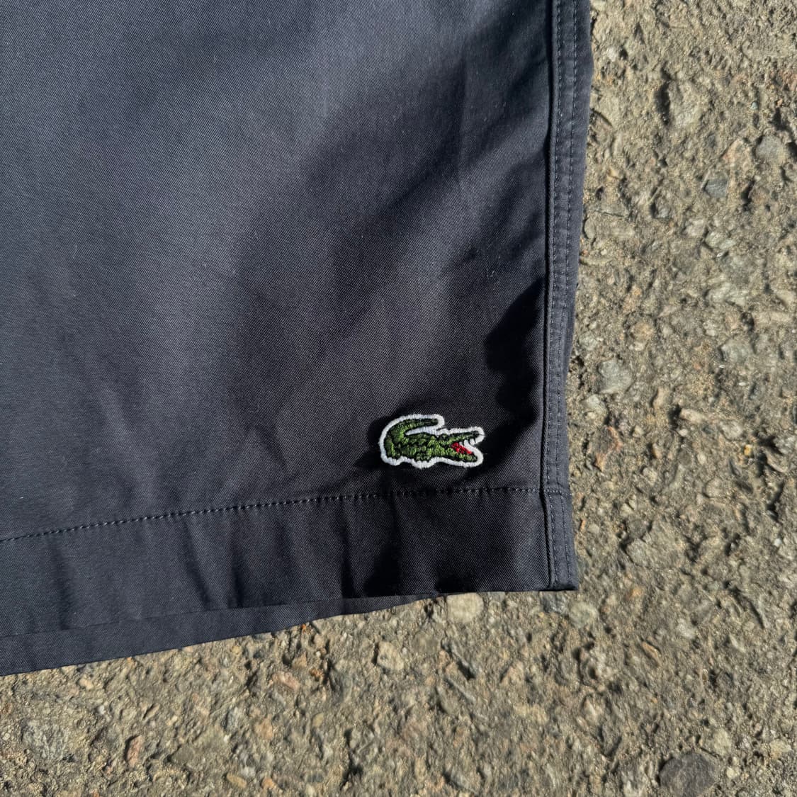 라코스테 로고 코튼 반바지 상품이미지5