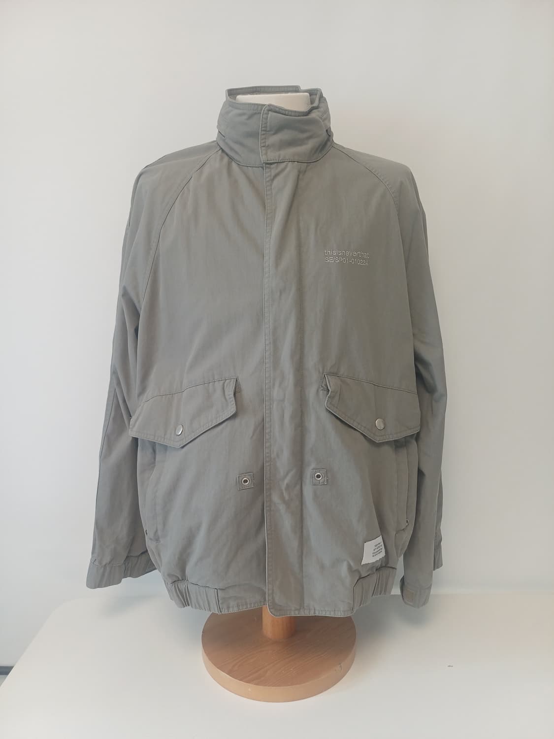 [S] 디스이즈네버댓 21SS SP-Logo Jacket (Sage) 상품이미지1