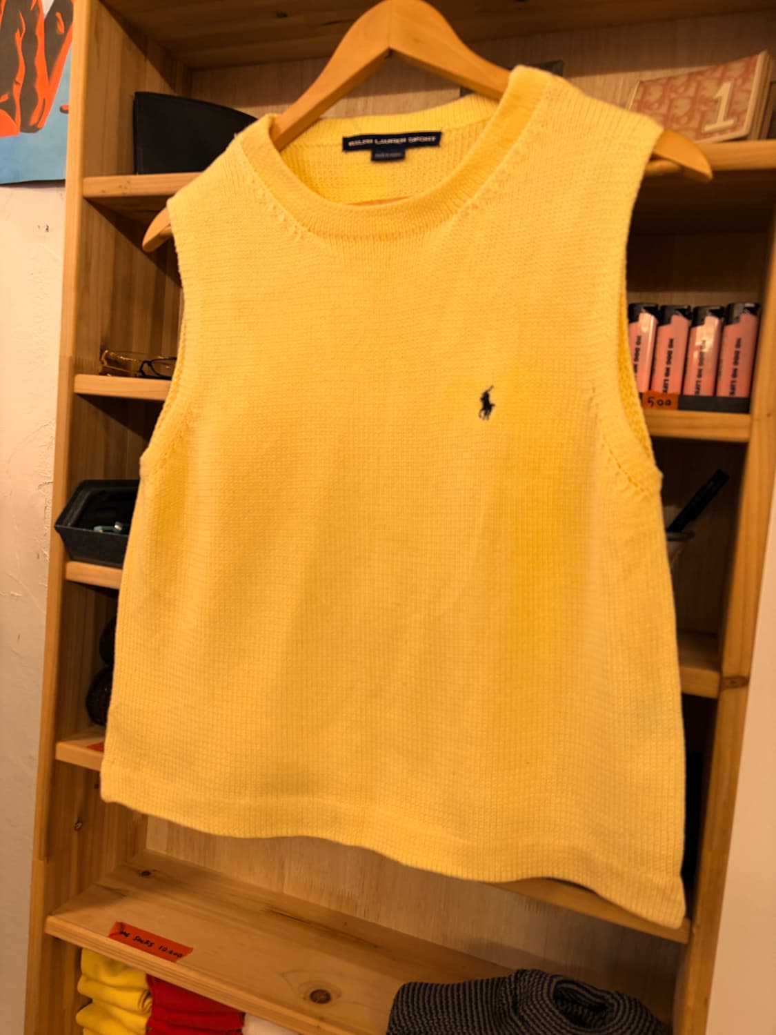 랄프로렌 폴로 스포츠 니트 조끼 상품이미지1