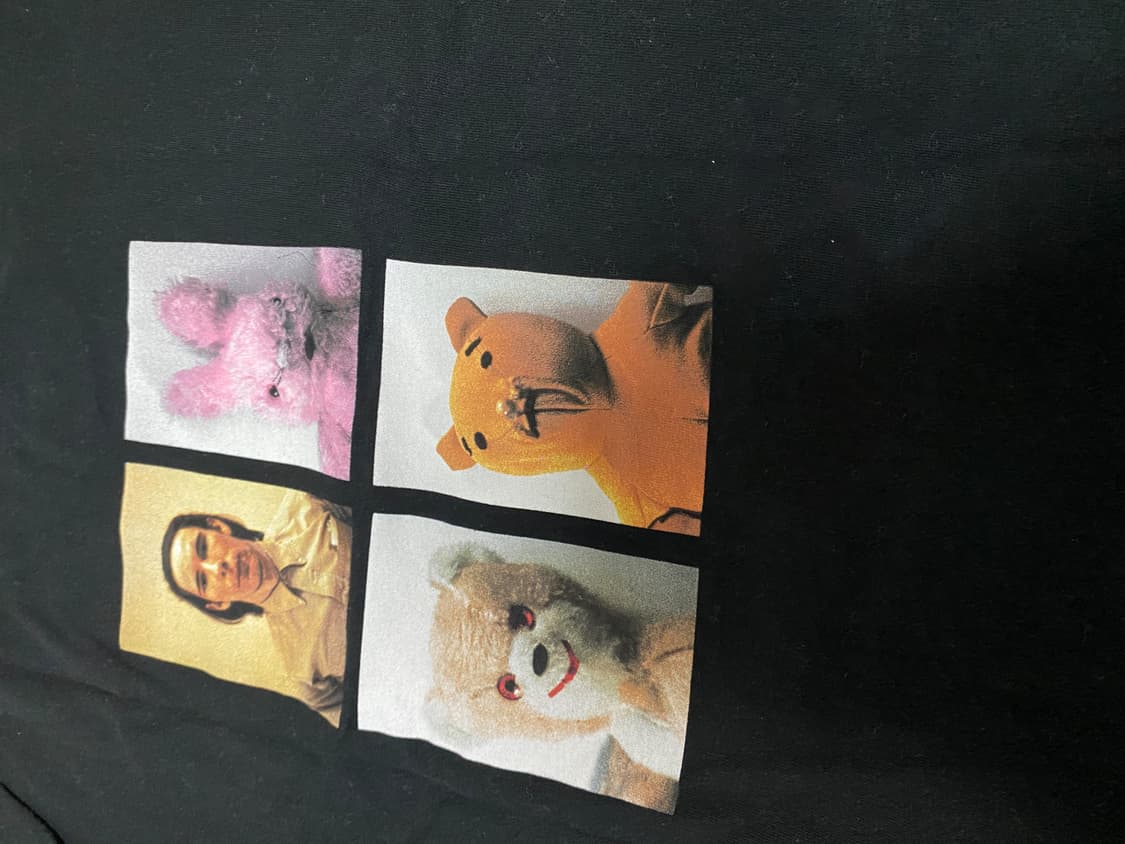 [M] 슈프림 MIKE KELLEY AHH YOUTH! TEE 검정색 상품이미지1