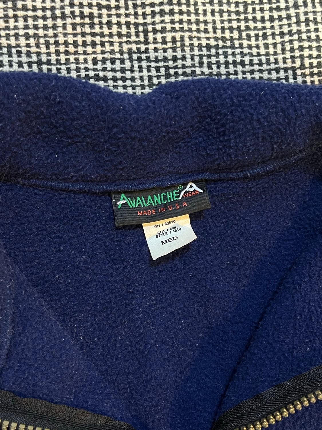 Avalanche 폴라텍 플리스 아노락 usa 상품이미지3