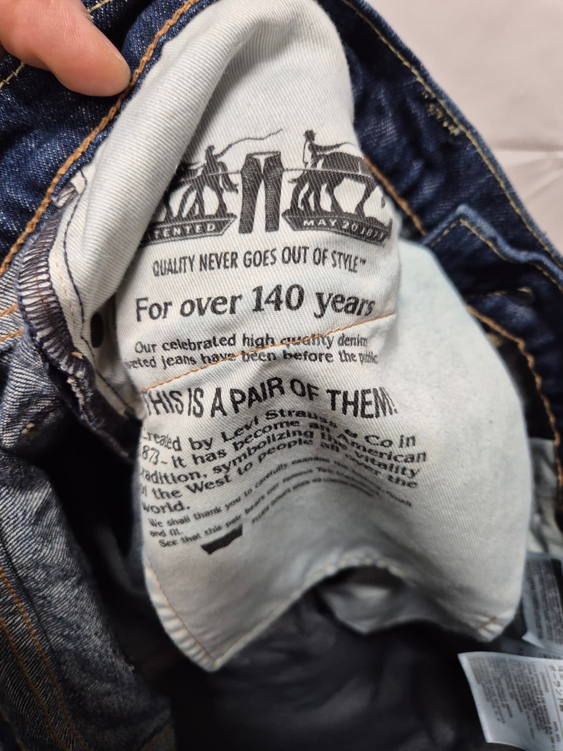 리바이스 511 데님 팬츠 상품이미지4