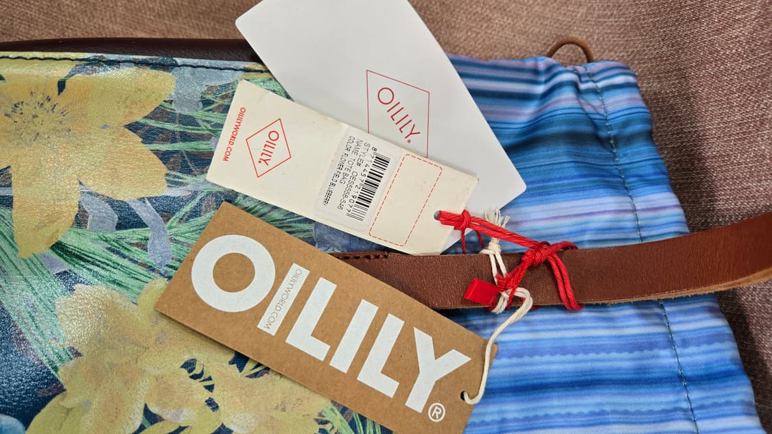 Oillily 새상품 오일릴리 플라워 패턴 토트백 상품이미지7