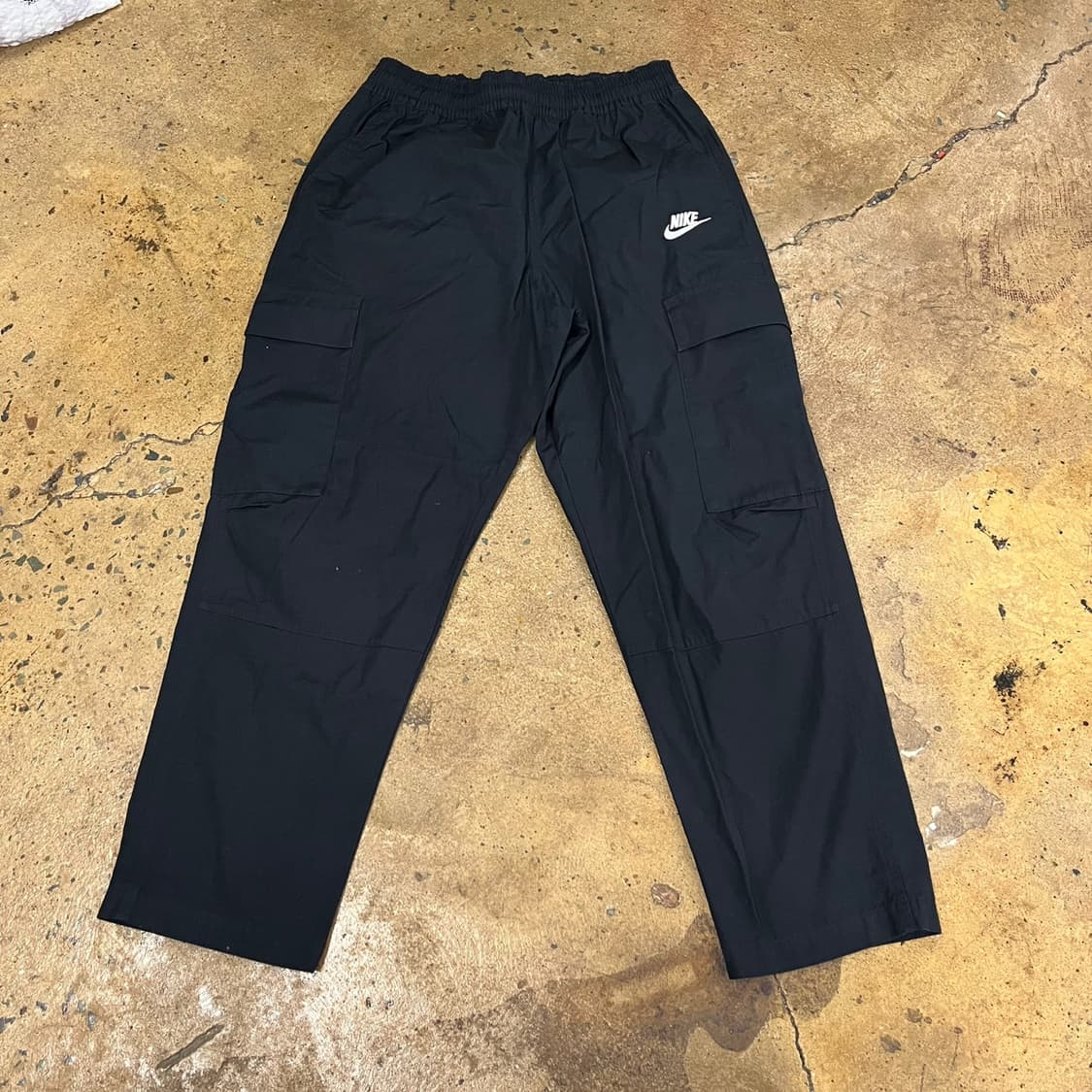 [정품/M] 나이키 블랙 카고 조거팬츠 b19 상품이미지2