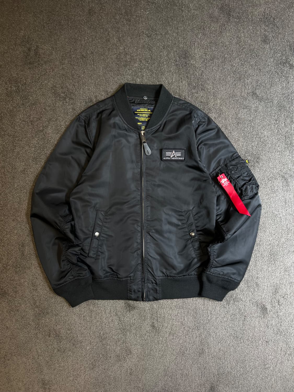 알파인더스트리 MA-1 항공자켓 봄버자켓 L 상품이미지1