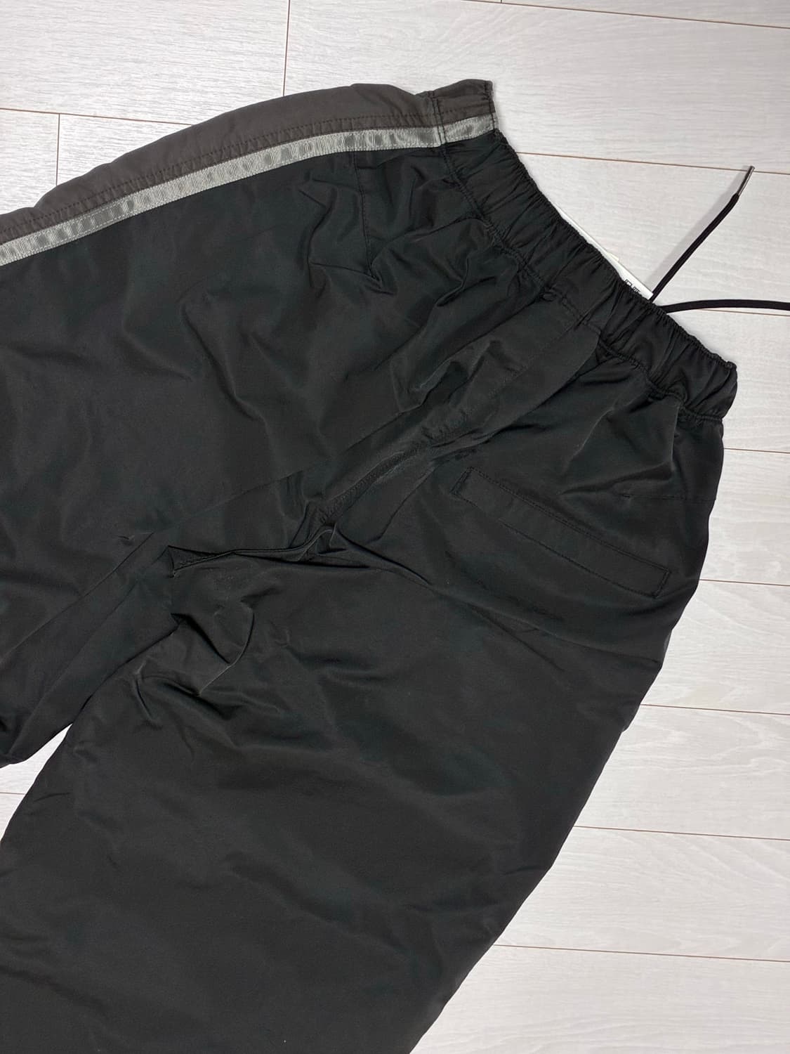 폴리테루 유즈드 트랙 팬츠 블랙 2 상품이미지5