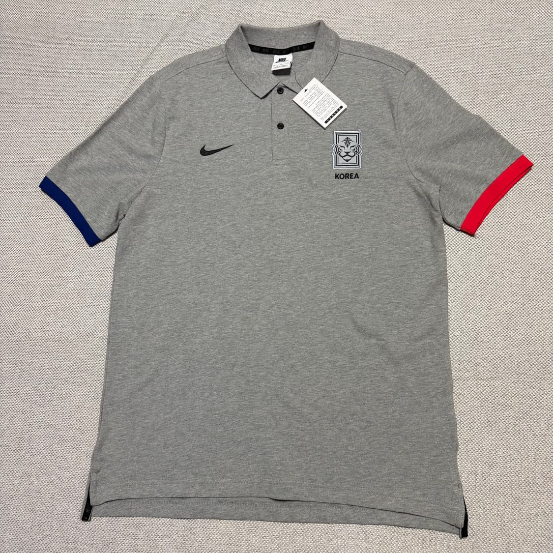 나이키 대한민국 축구 국대 반팔 카라티 상품이미지1