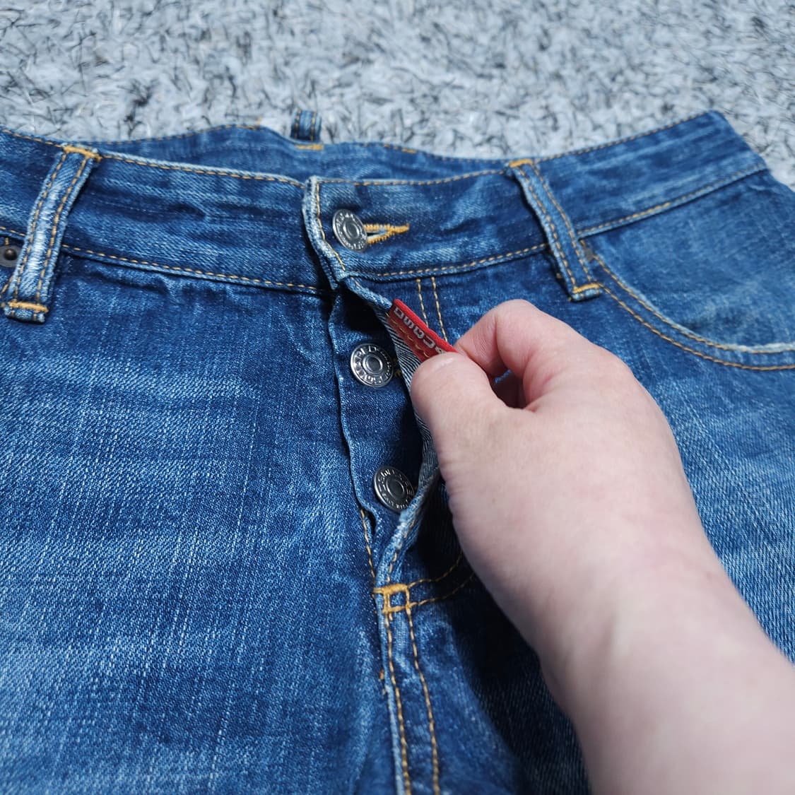 디스퀘어드2) 허리30(48) 남자 일자청바지 / 왕눈이샵 상품이미지4