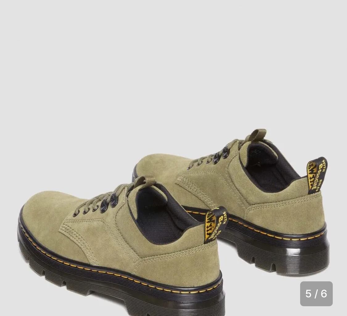 닥터마틴 리더 스웨이드 올리브 상품이미지3