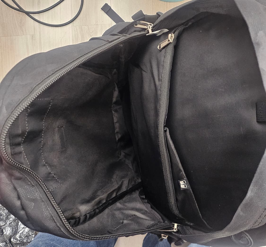 (32)L☆우주매물☆노스페이스 테크샷[블랙]백팩가방[가로:54세로:48] 상품이미지5