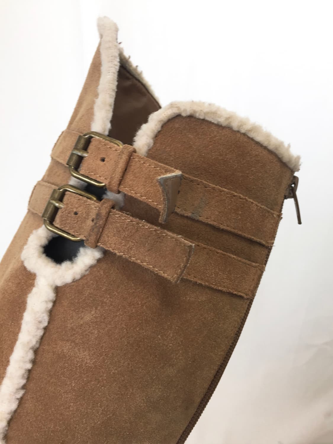 BEBE Mustang brown long Boots 상품이미지8