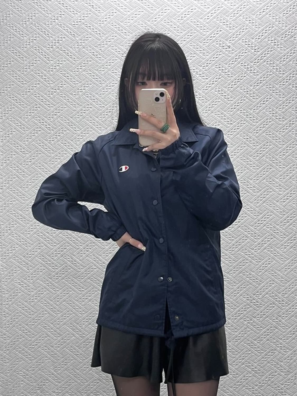 챔피온 레트로 올드스쿨 빈티지 바람막이 코치자켓 95 C09787 상품이미지2