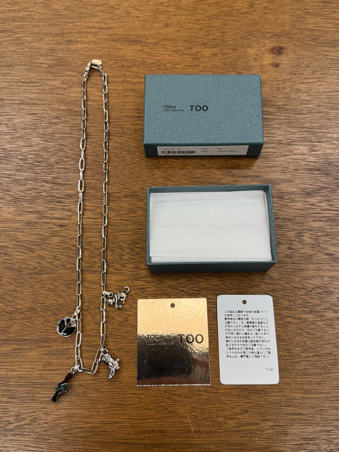 [OS] 토가 아카이브 메탈 모티프 목걸이  상품이미지7