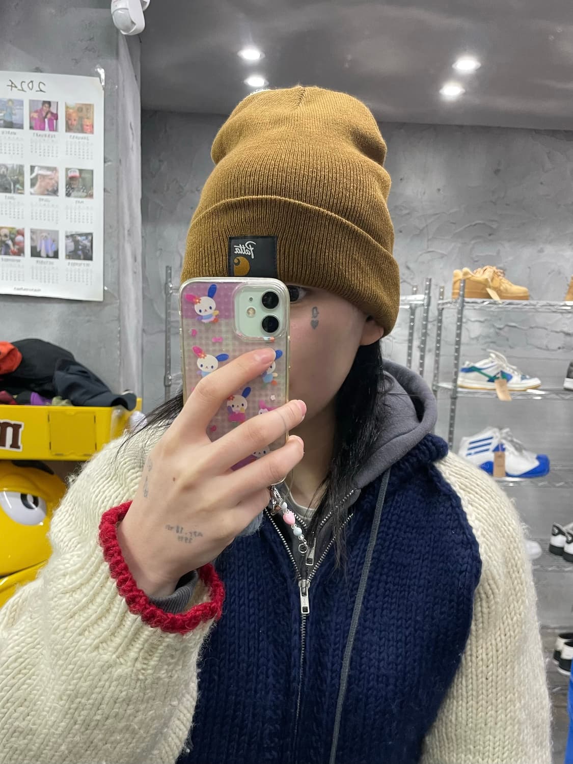 칼하트 X 파타 비니 상품이미지7