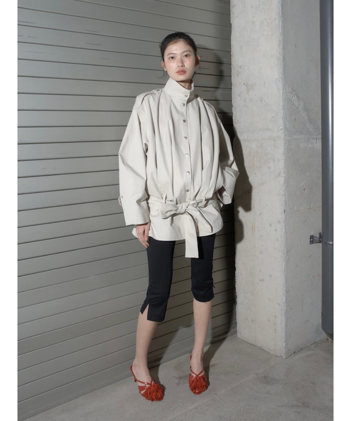 더엔엘 하프 트렌치 코트  상품이미지4