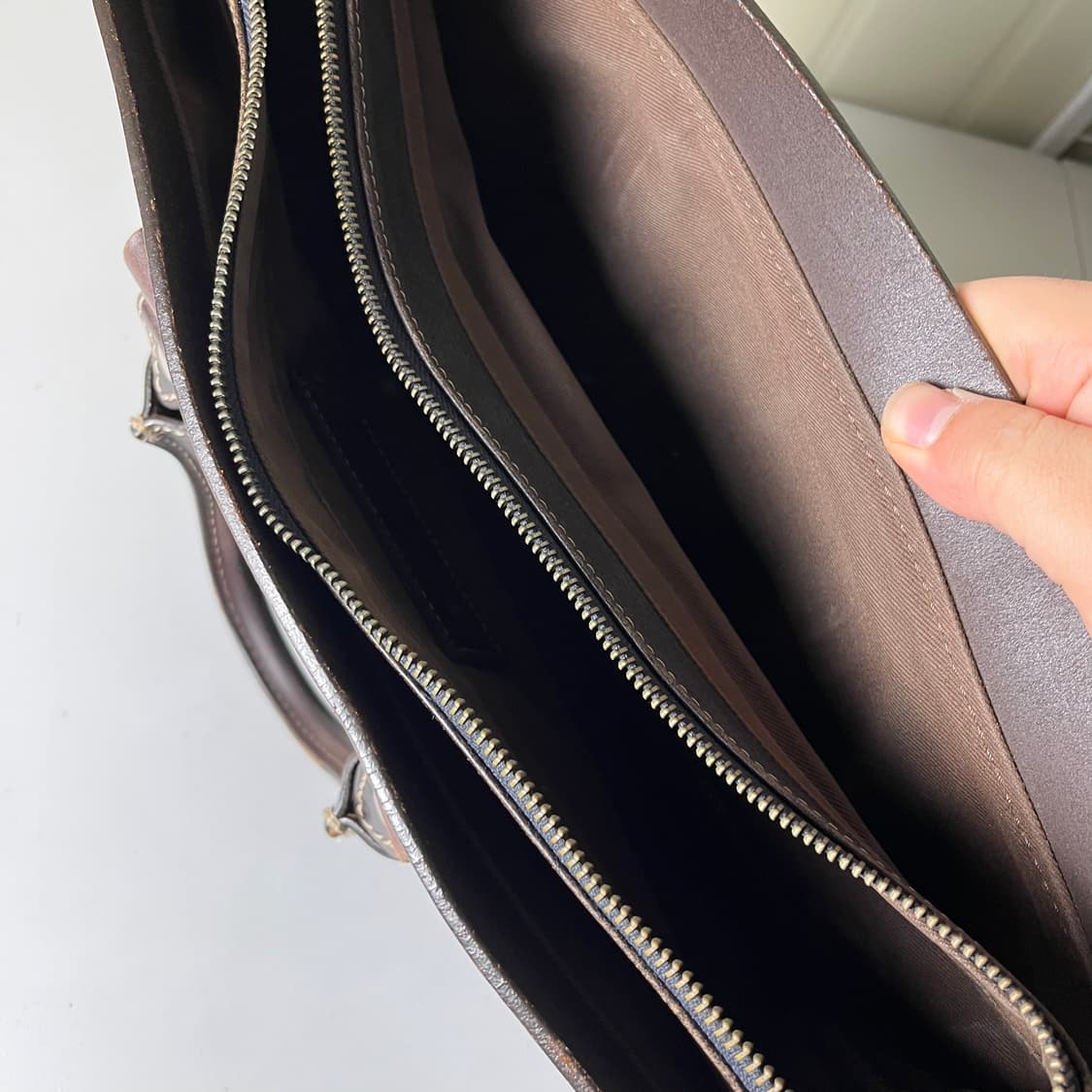 [STEFANO MANO] 스테파노마노 레더 서류 토트백 상품이미지4