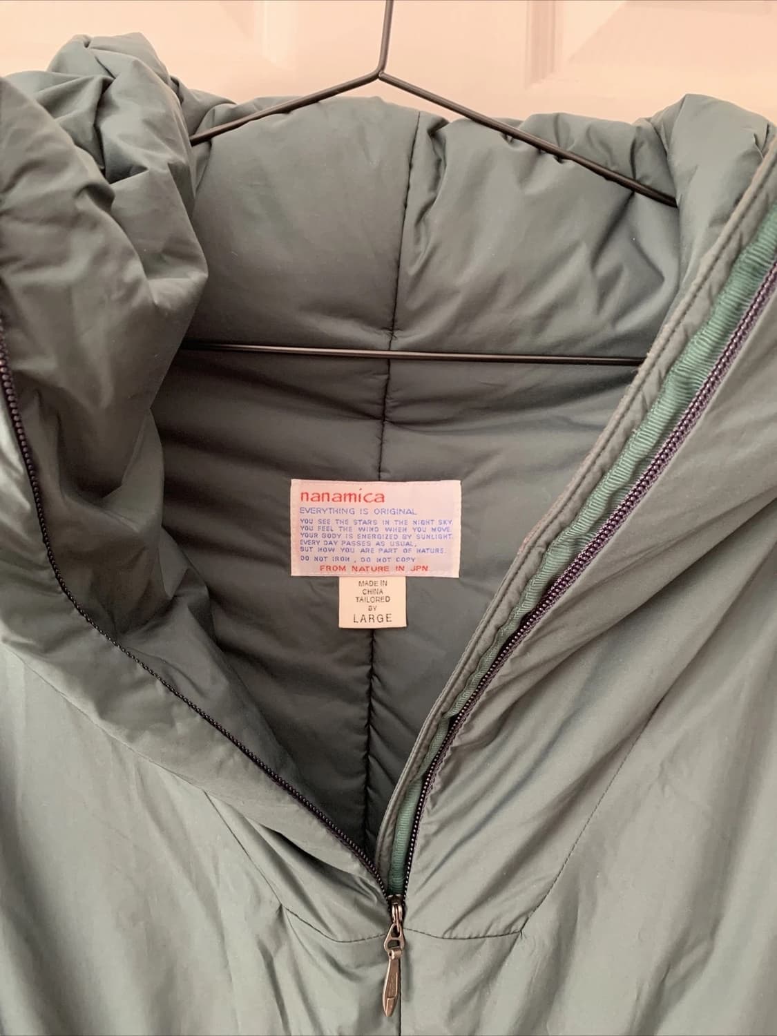 [L] 나나미카 인슐레이션 자켓 초판 그린 상품이미지5