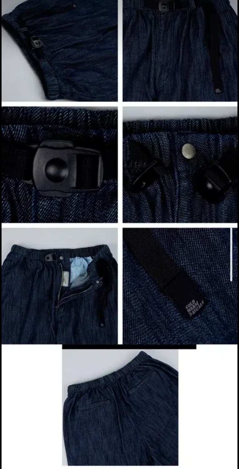 [콜드웜] 라이트 테이퍼드 진(청바지) 인디고블루 XL 상품이미지3