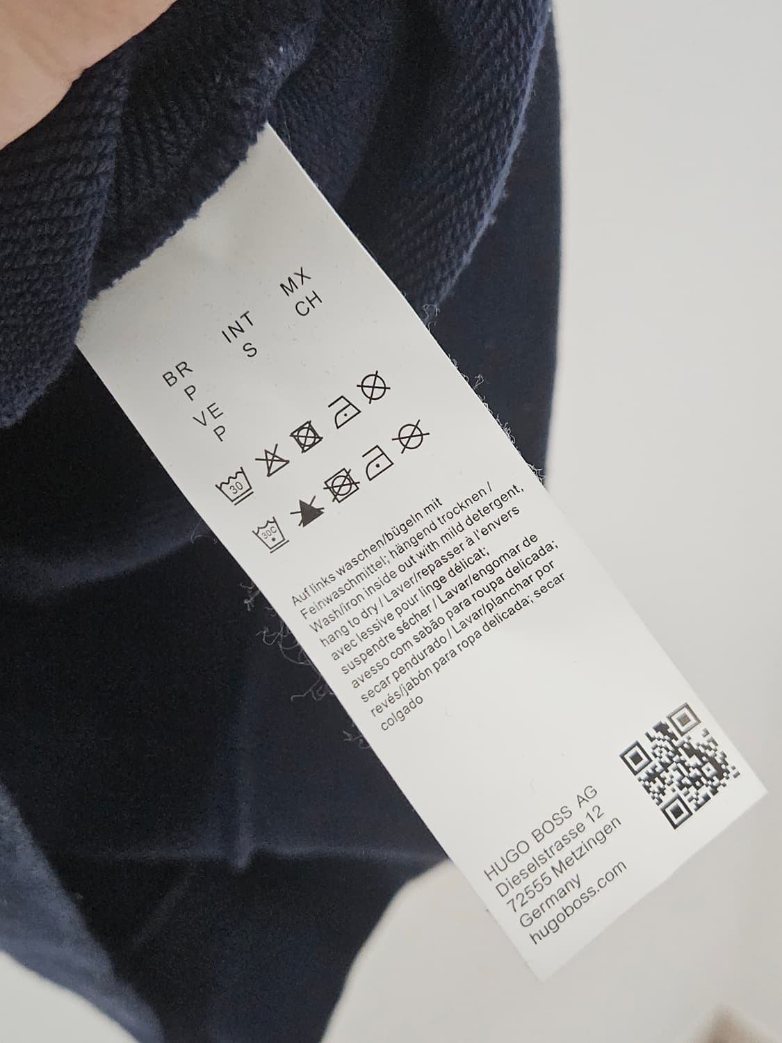 휴고보스 BOSS 빅로고 포켓 후드티 남성 정품 상품이미지4