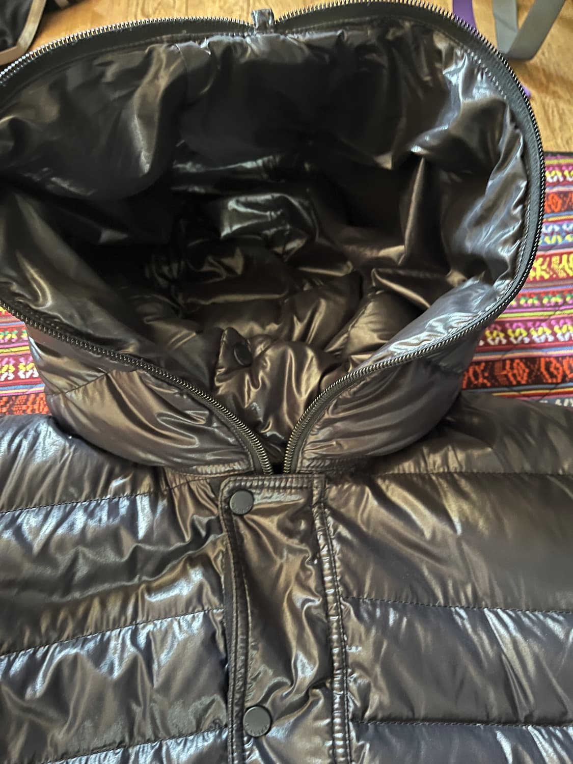 듀베티카 Duebetica 구스다운 50 블랙패딩 상품이미지2