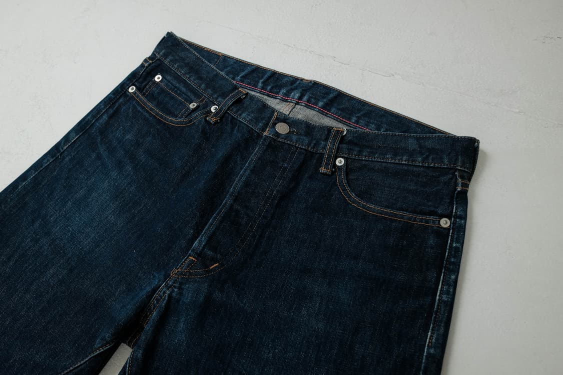 오디너리핏츠 5포켓 앵클 데님 원워시 32사이즈 상품이미지4