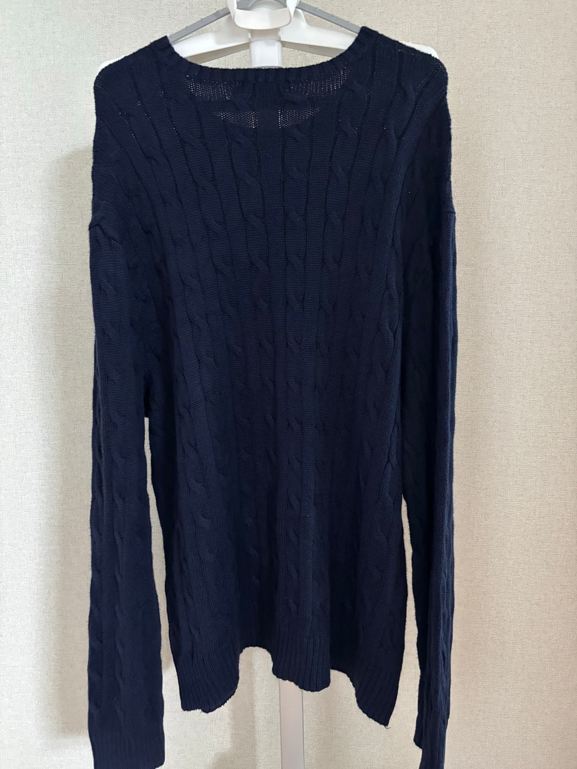 폴로 랄프로렌 케이블 니트 네이비 XXL 상품이미지2