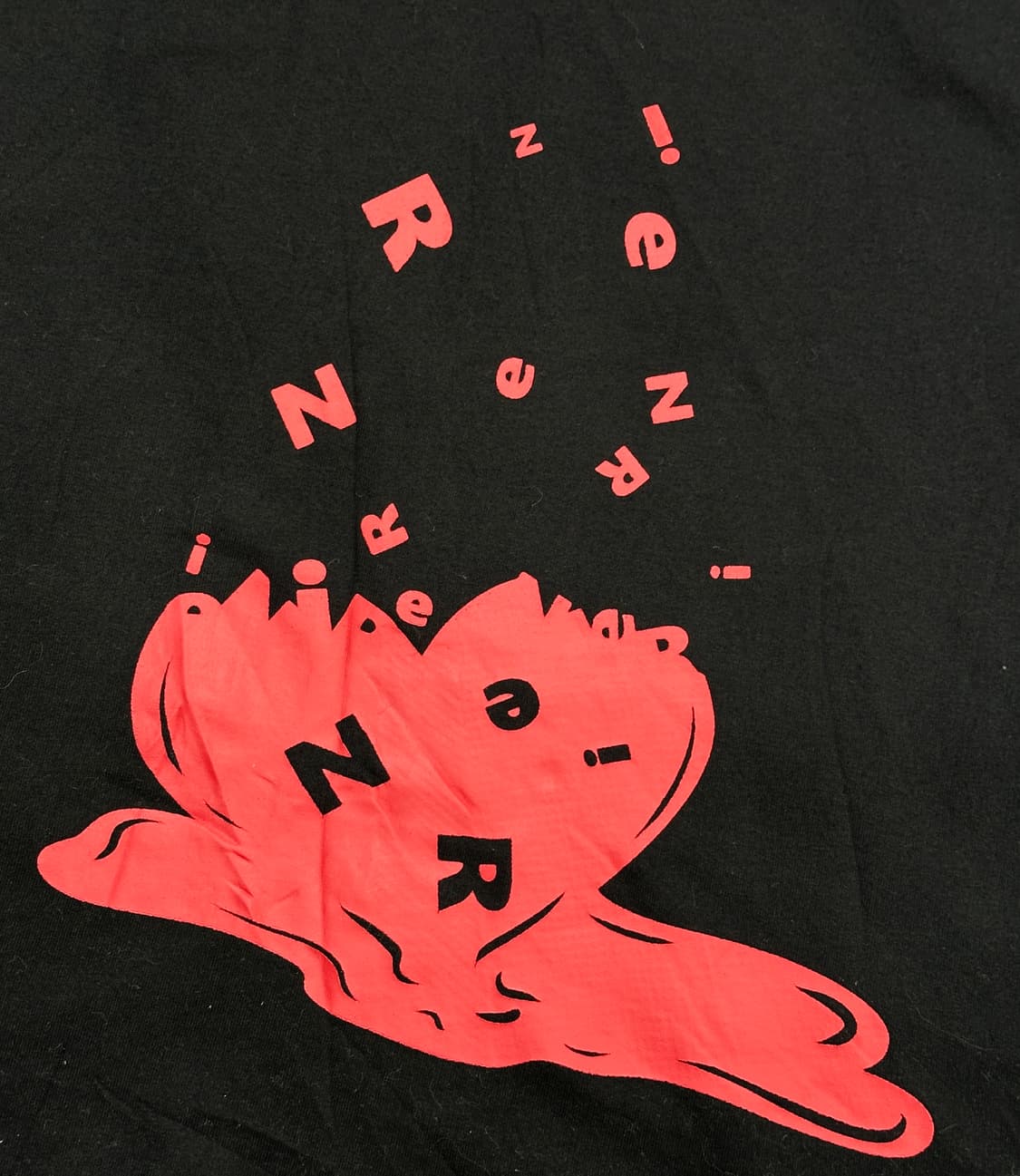 ⛓️지뢰계 펀칭 펑크 롱 반팔 티셔츠 ⛓️쇠맛 원피스 고스 펑크 락  상품이미지6