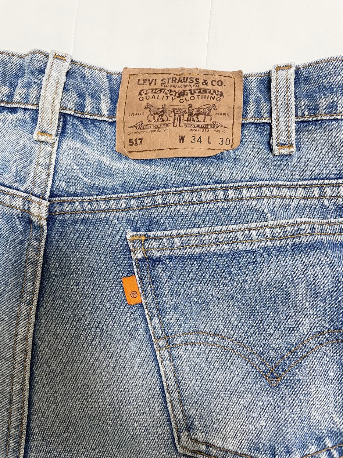 리바이스 90s 517 부츠컷 벨바텀 646 lvc 상품이미지8