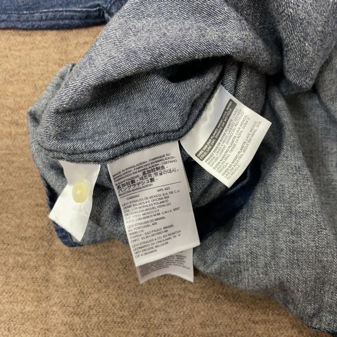 [95] 리바이스 데님 웨스턴 셔츠 상품이미지5