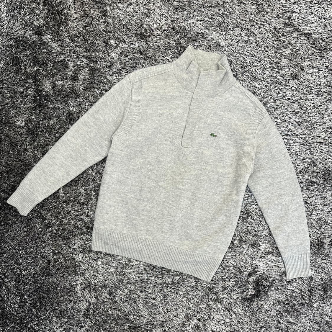 라코스테 남성 울 100% 하프넥 니트 (5) 100 상품이미지1