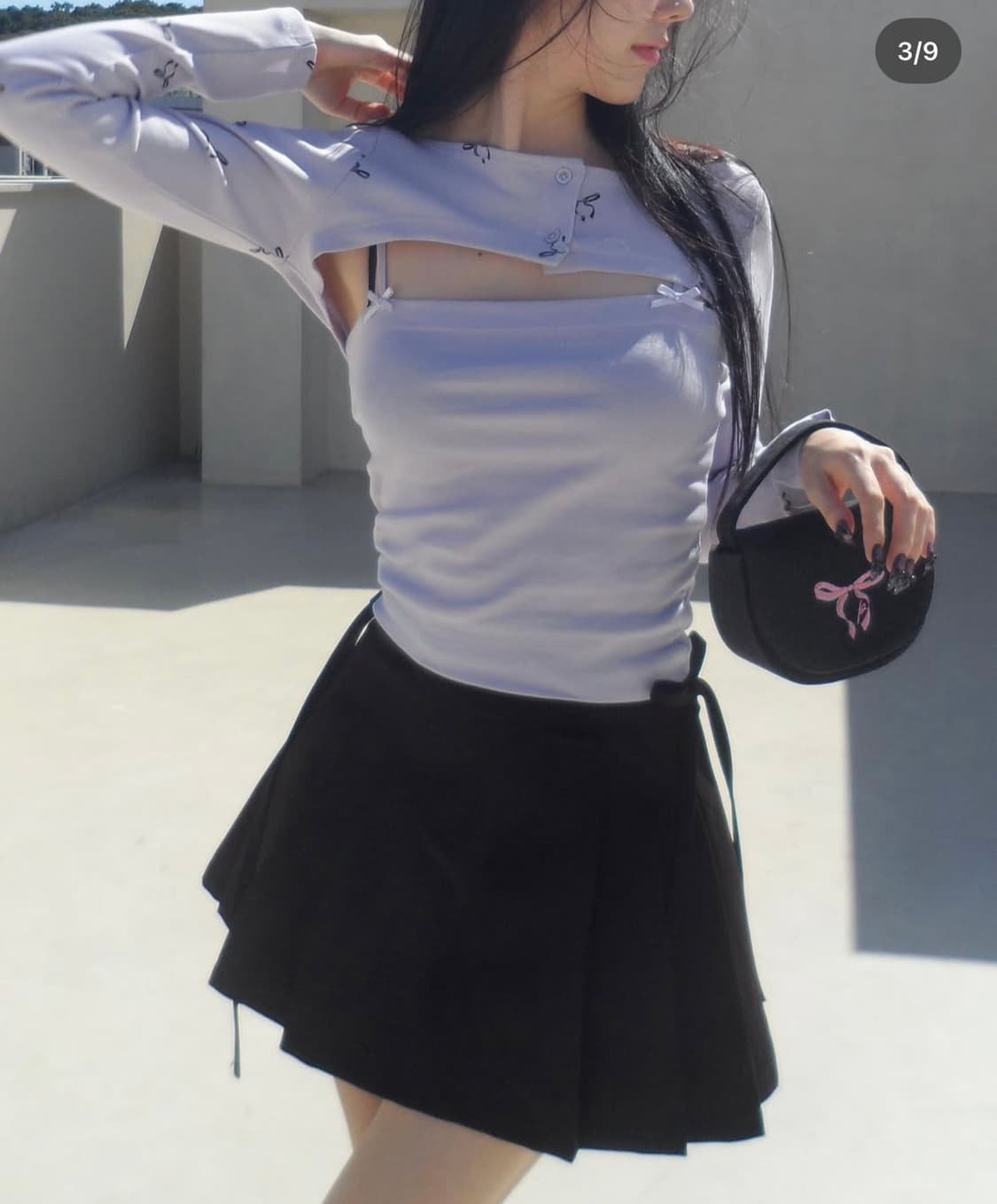 팝시즈 리본나시+볼레로 세트 상품이미지6