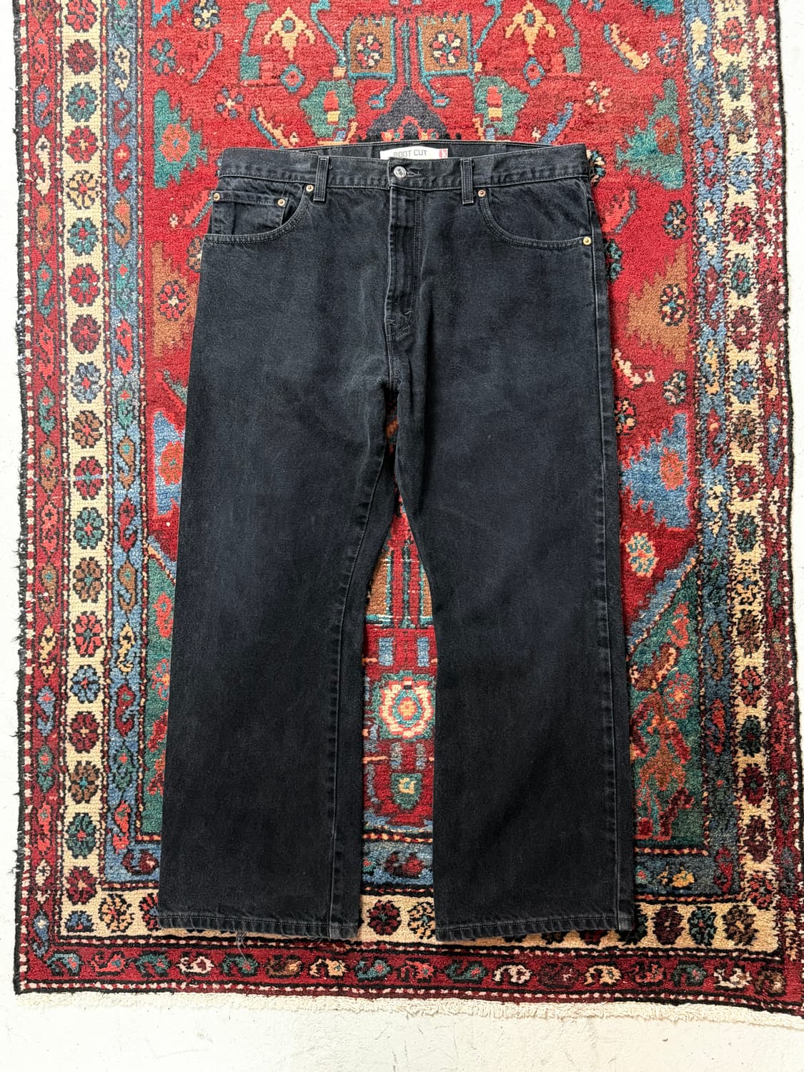 00's 빈티지 리바이스 517 블랙 플레어진 상품이미지1