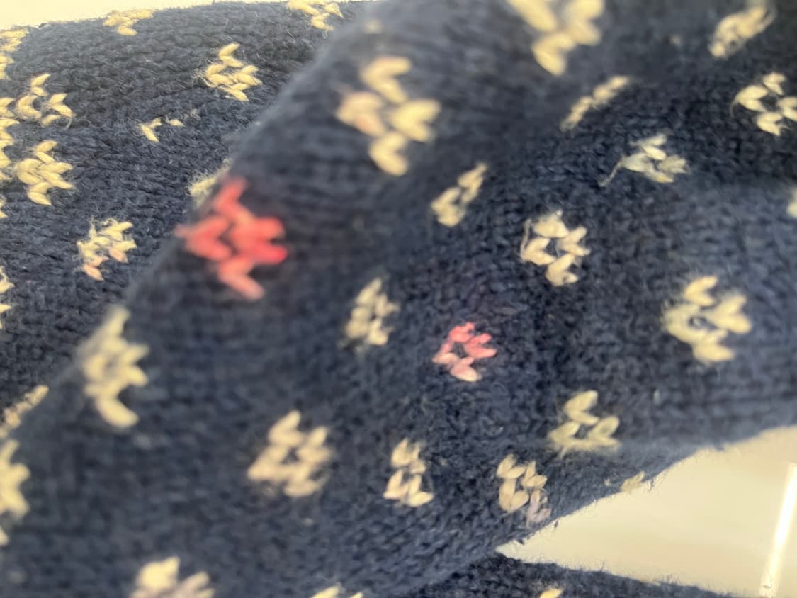 폴로 랄프로렌 노르딕 패턴 스웨터 니트 네이비(xl) 상품이미지6