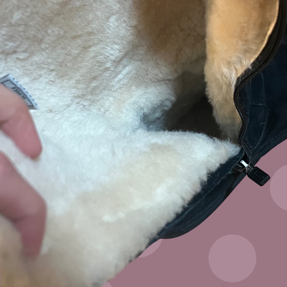 빈티지 어그 스웨이드 카고 벨트 부츠 블랙 상품이미지7