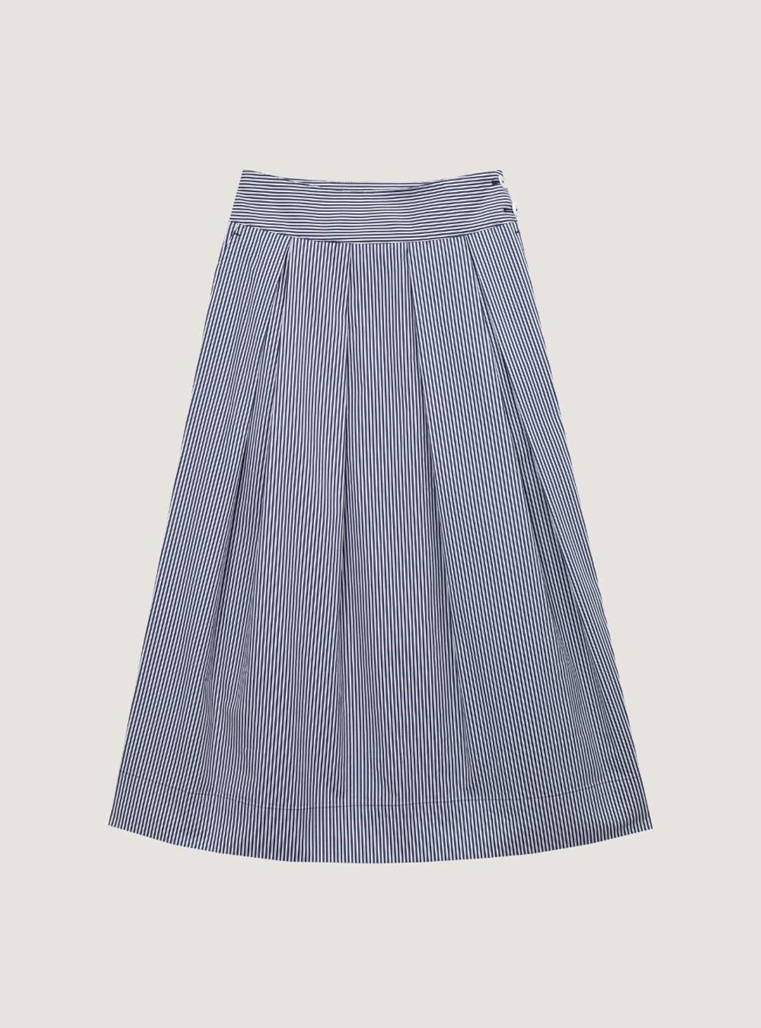 게드 스트라이프 롱스커트 상품이미지1