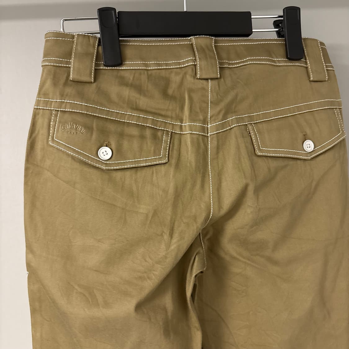 Callaway brwon stitch pants S 상품이미지3