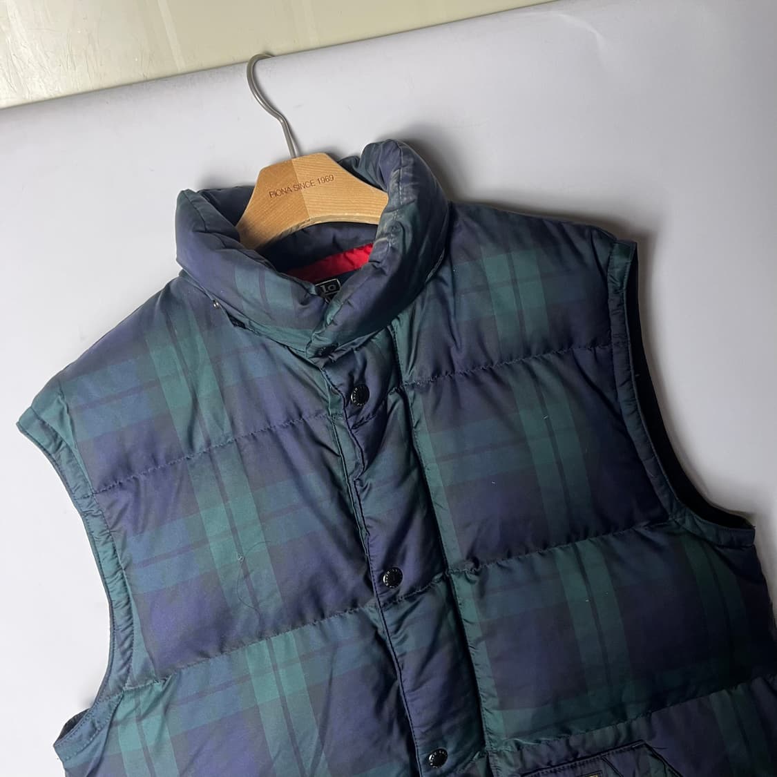 [Polo] 폴로랄프로렌 타탄체크 패딩 베스트 상품이미지2
