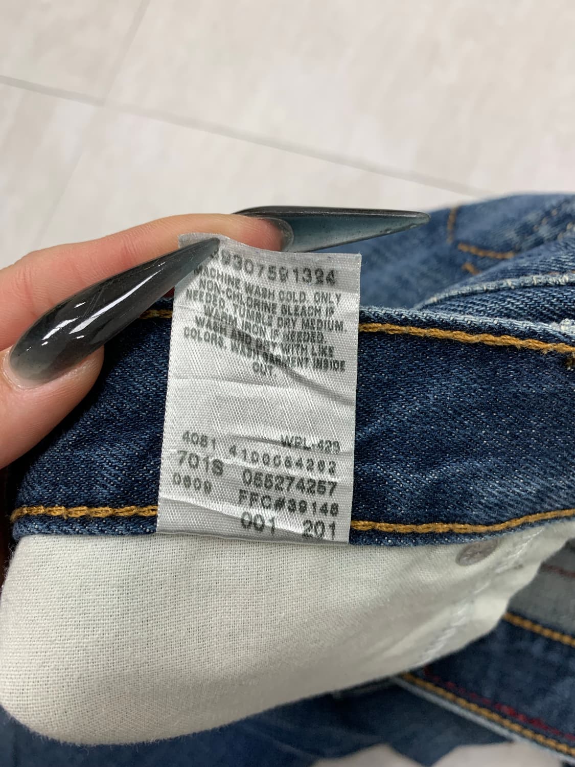 리바이스 527 데님 팬츠 #307 상품이미지6