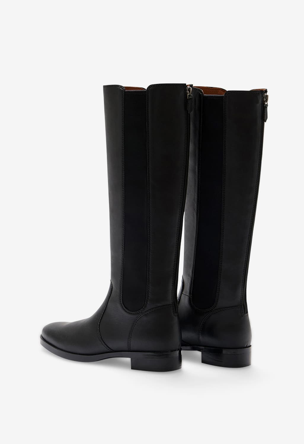 Prague 04 long boots 쿠에른 소가죽 롱부츠 상품이미지6