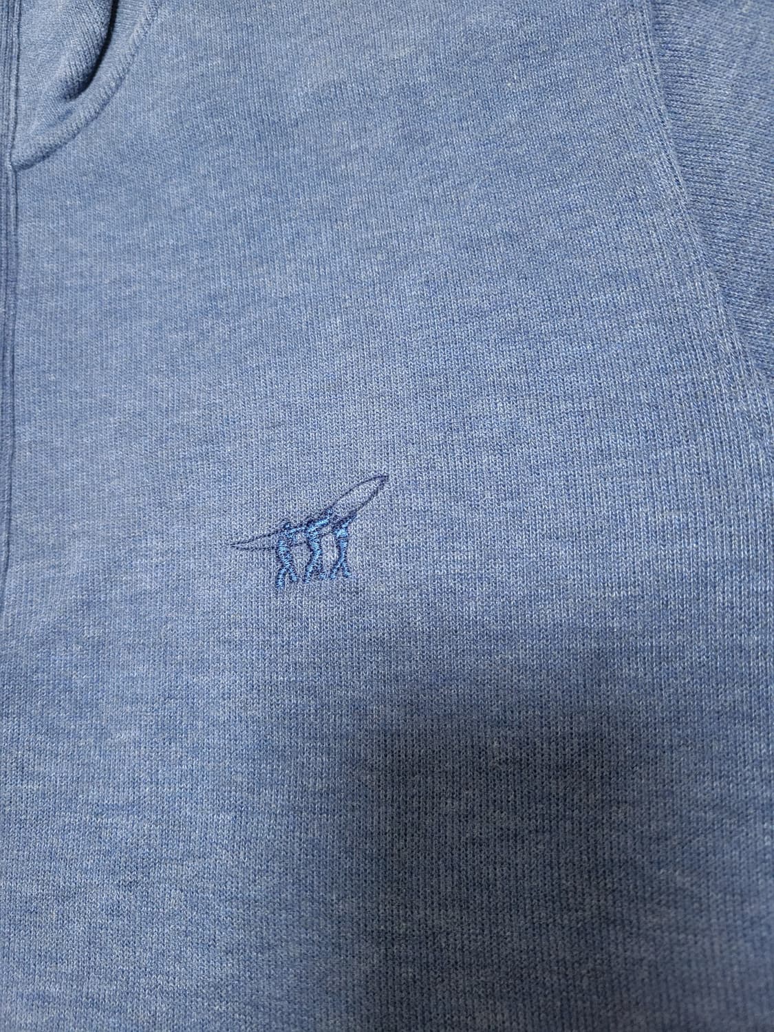 헨리코튼 울혼방 하프 지퍼버튼 업 티셔츠 95 상품이미지3