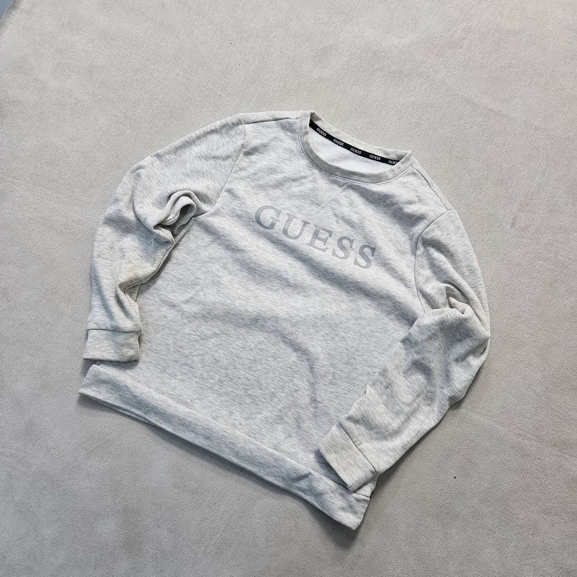 M 게스 여성 빅로고 맨투맨 0320Y 상품이미지1