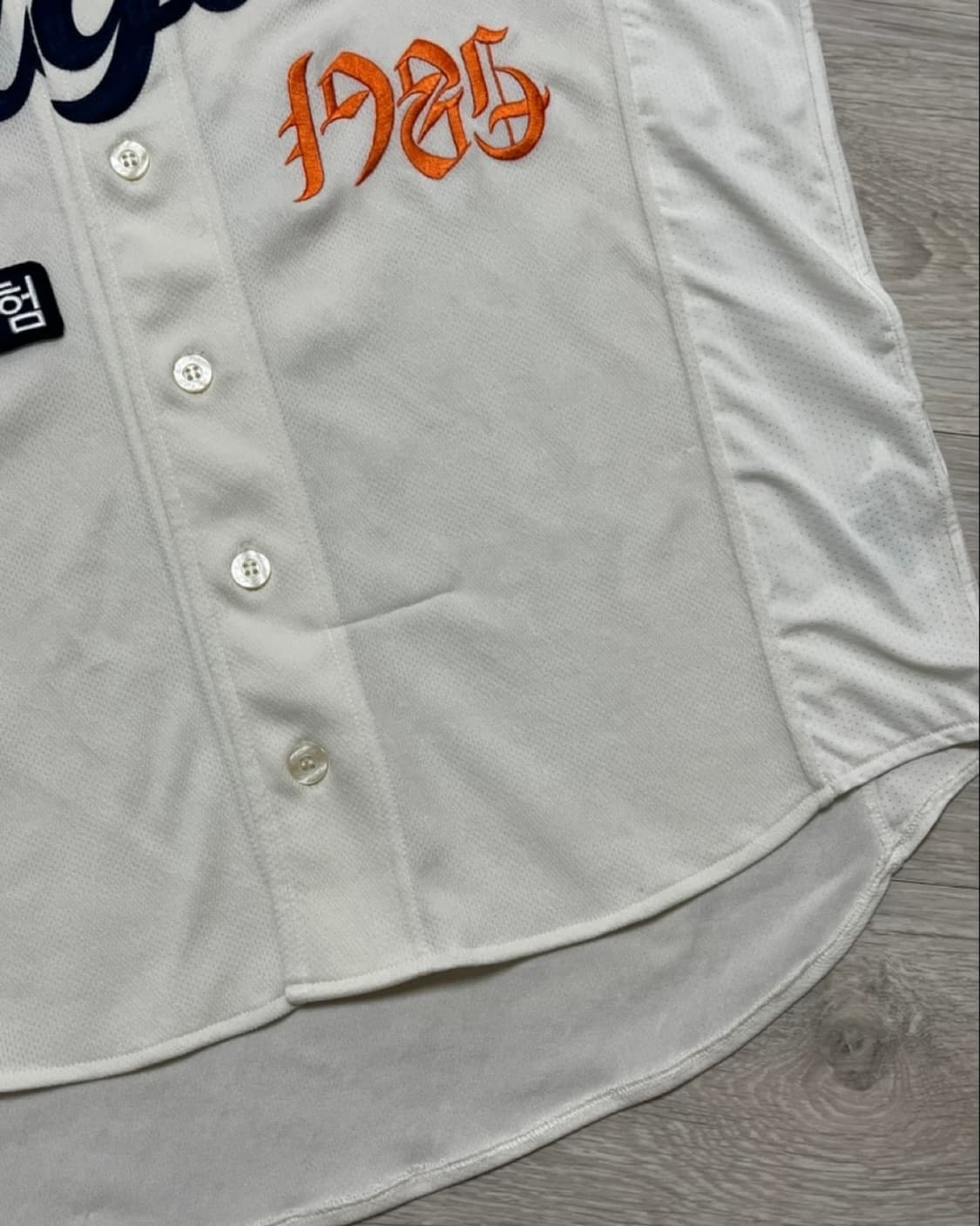 한화이글스 40주년 레거시 유니폼 문현빈 마킹 상품이미지3