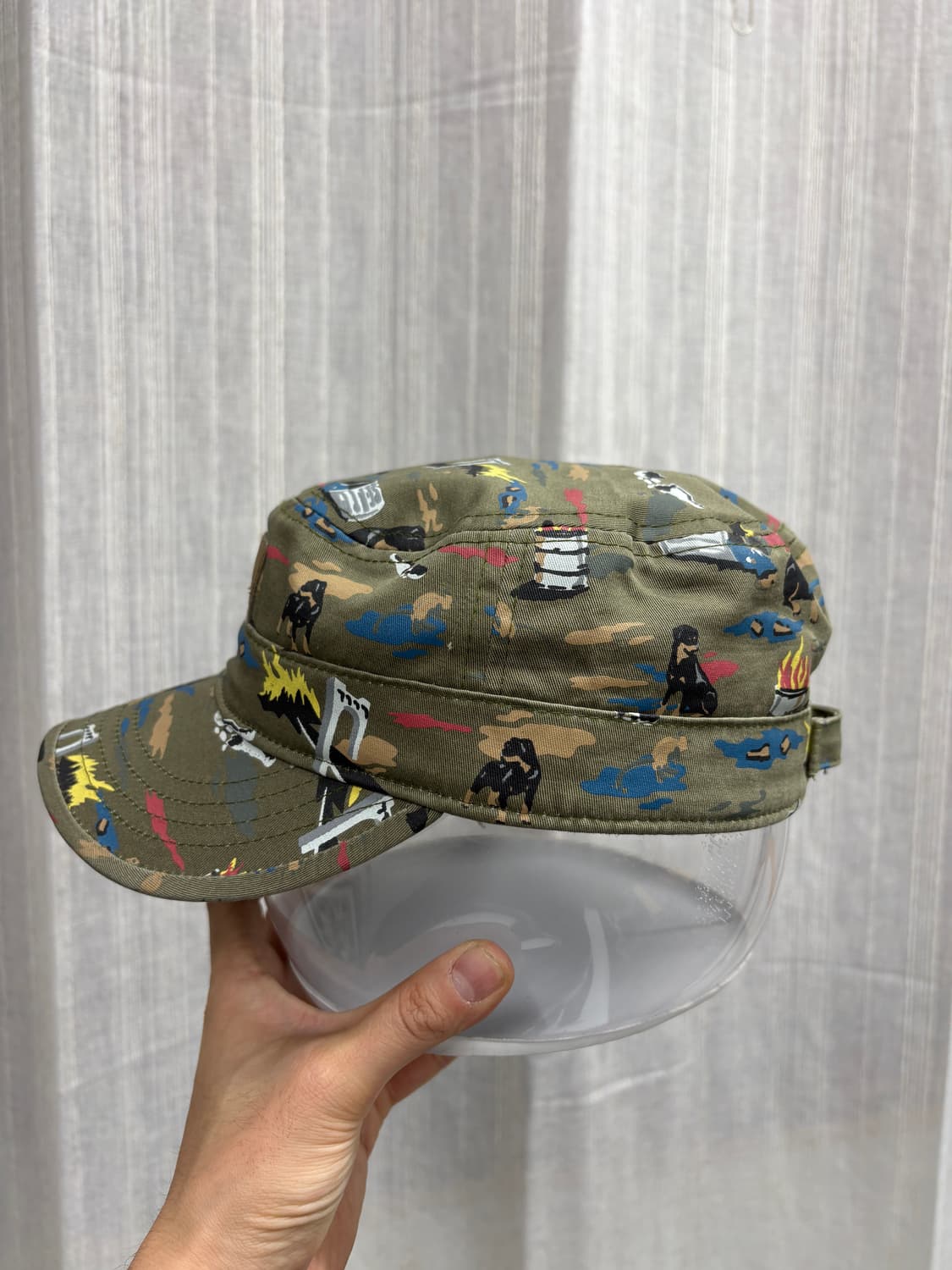 Obey 오베이 Propaganda 5패널 스트랩백 군모 모자 상품이미지3