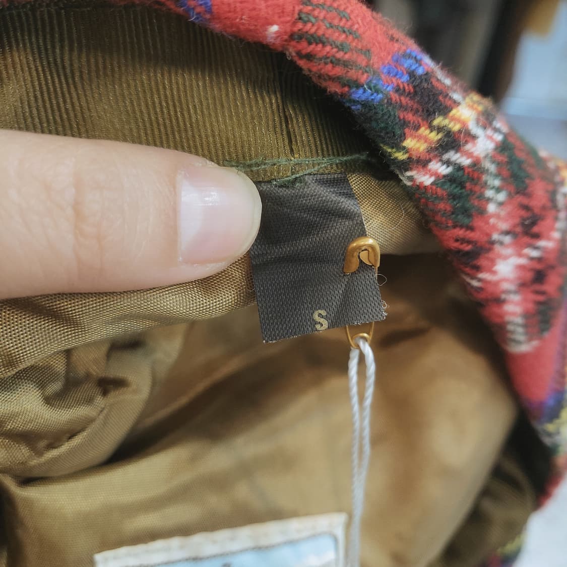 세인트 앤드류스 타탄체크 헌팅캡 상품이미지4